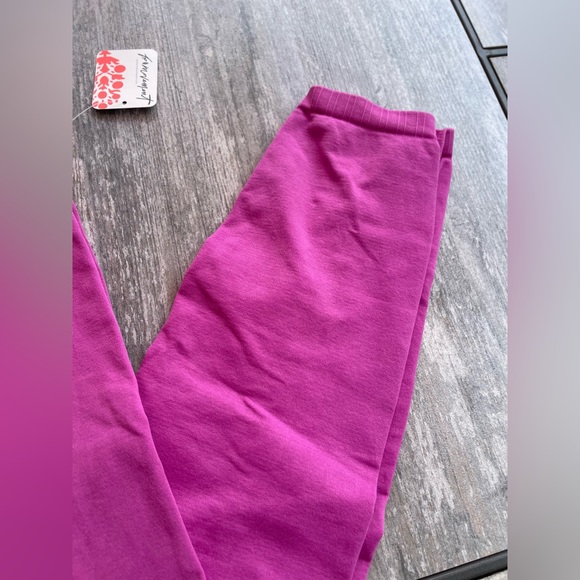 Free People Movement karma leggings hot pink size Medium Large M/L NWT - Picture 7 of 16